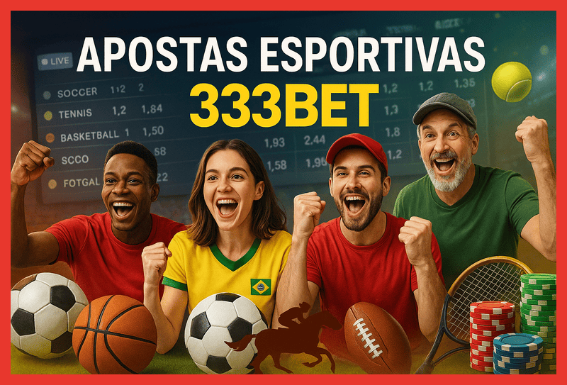 Aposte em apostas esportivas no cassino online 333BET