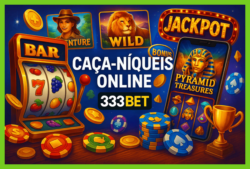 Explore o mundo das slot machines no 333BET Casino